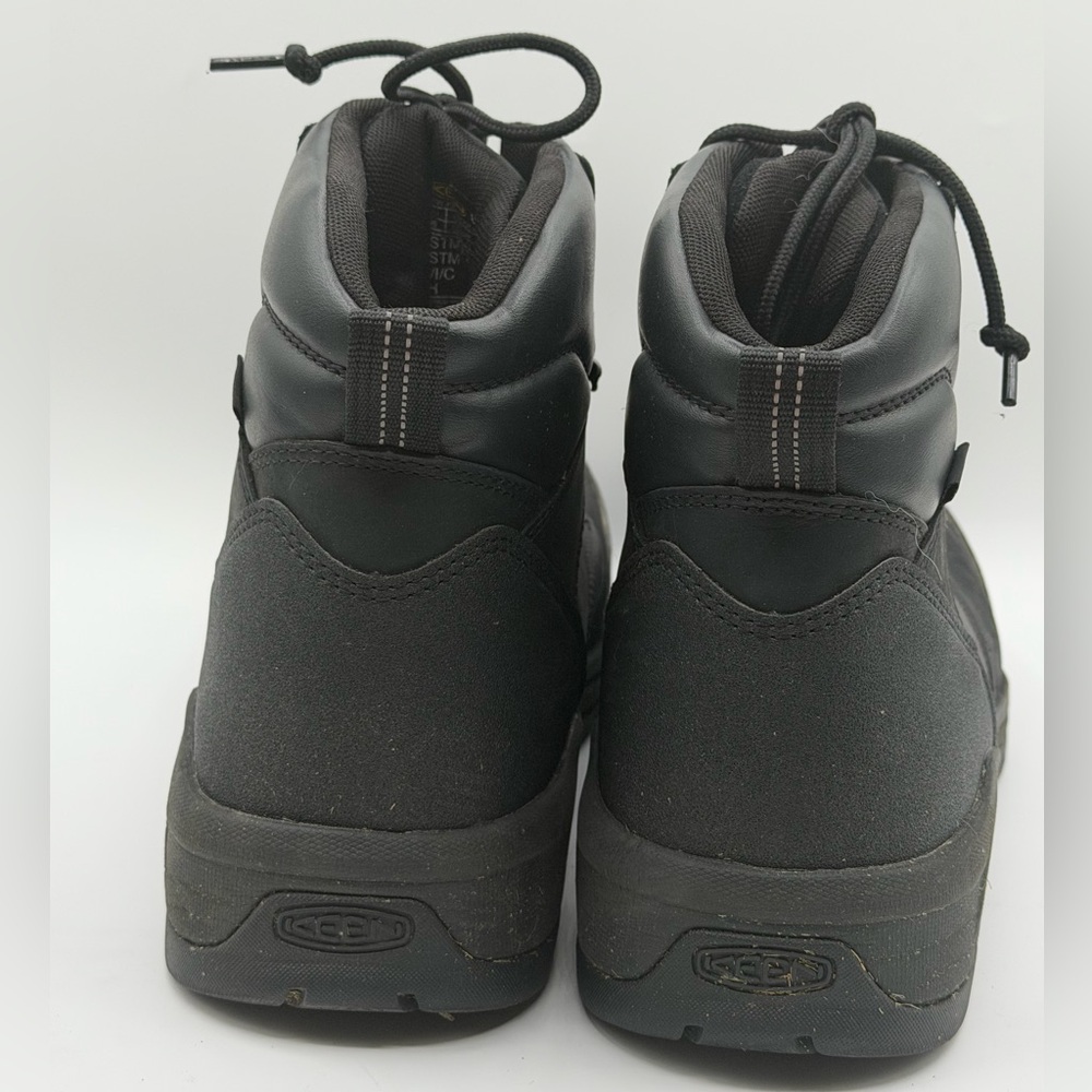 KEEN Utility Men’s Size 12 Work Boots Steel Toe Safety Lace Up - Picture 5 of 8